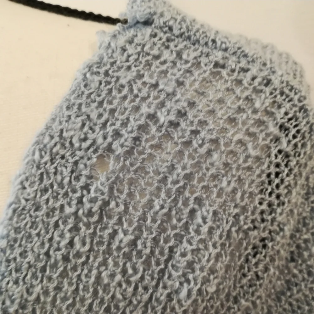 Moon & Madison Light Blue Loose Knit Sweater Size M - Picture 6 of 11